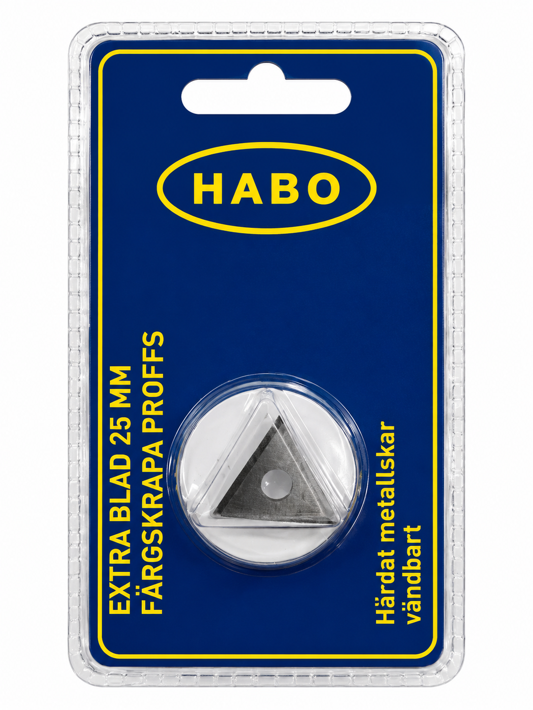 HABO extra/vervangingsblad 25 mm – professionele verfkrabber